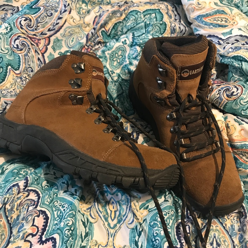 Lace up boots size 8